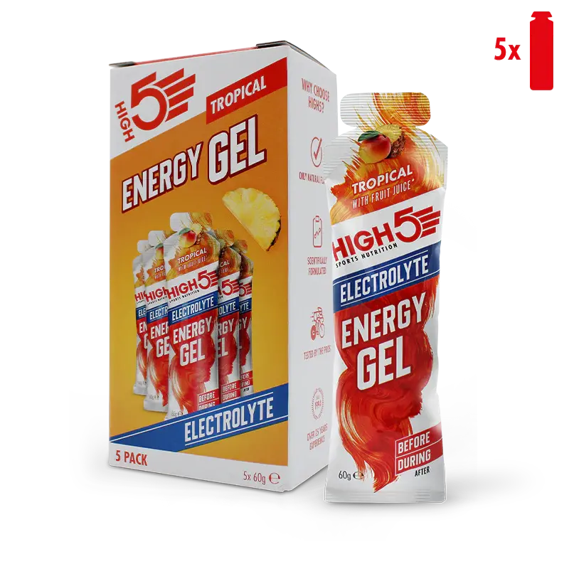 Gel Energético Electrolitos | High5 Tienda Online