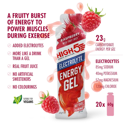 Gel Energético Electrolitos | High5 Tienda Online